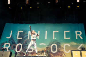 Commercial Advertisement Ad Photoshop Photography Music Concert Festival Tour Backstage Stage - by Julian Erksmeyer Rock Hurricane Jennifer Waist Live Weed Rockstar Rock Mainstage