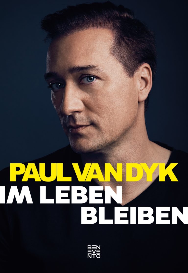 Portrait Paul van Dyk Book Cover Commercial Photography