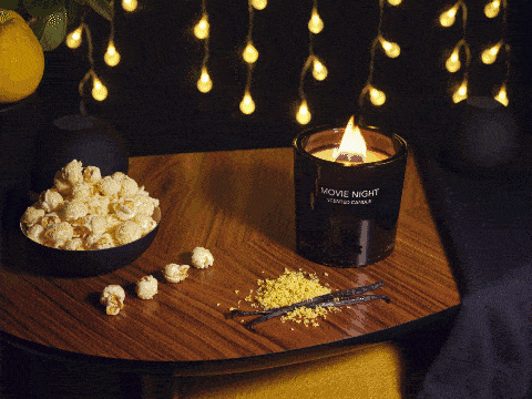 Fragrance One Scented Candle Movie Night Stopmotion Product Commercial Photography